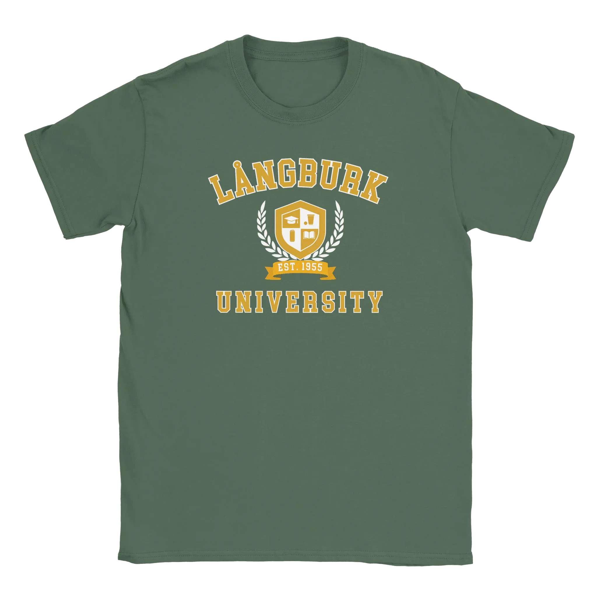 Långburk University Logo  - T-shirt