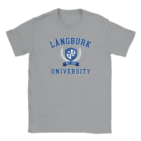 Långburk University Logo  - T-shirt