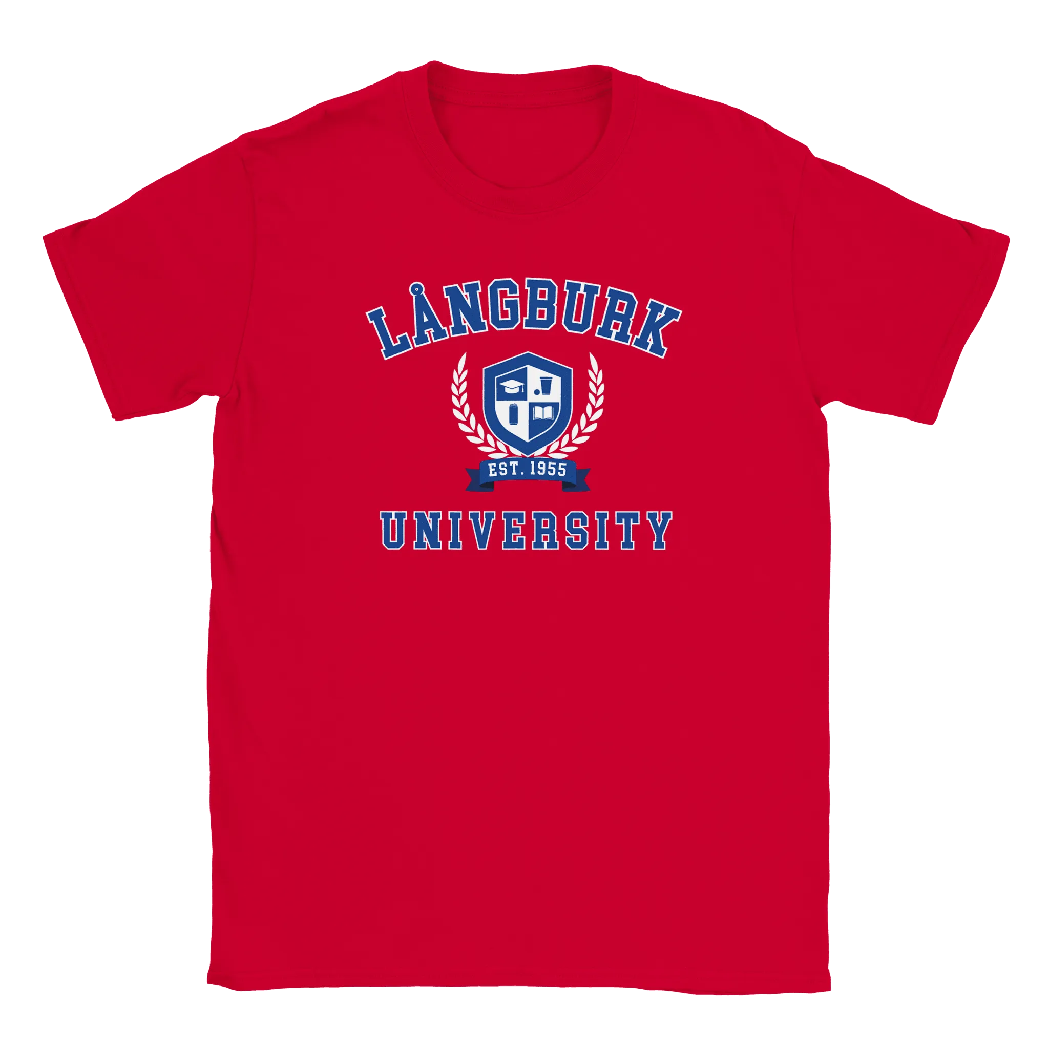 Långburk University Logo  - T-shirt