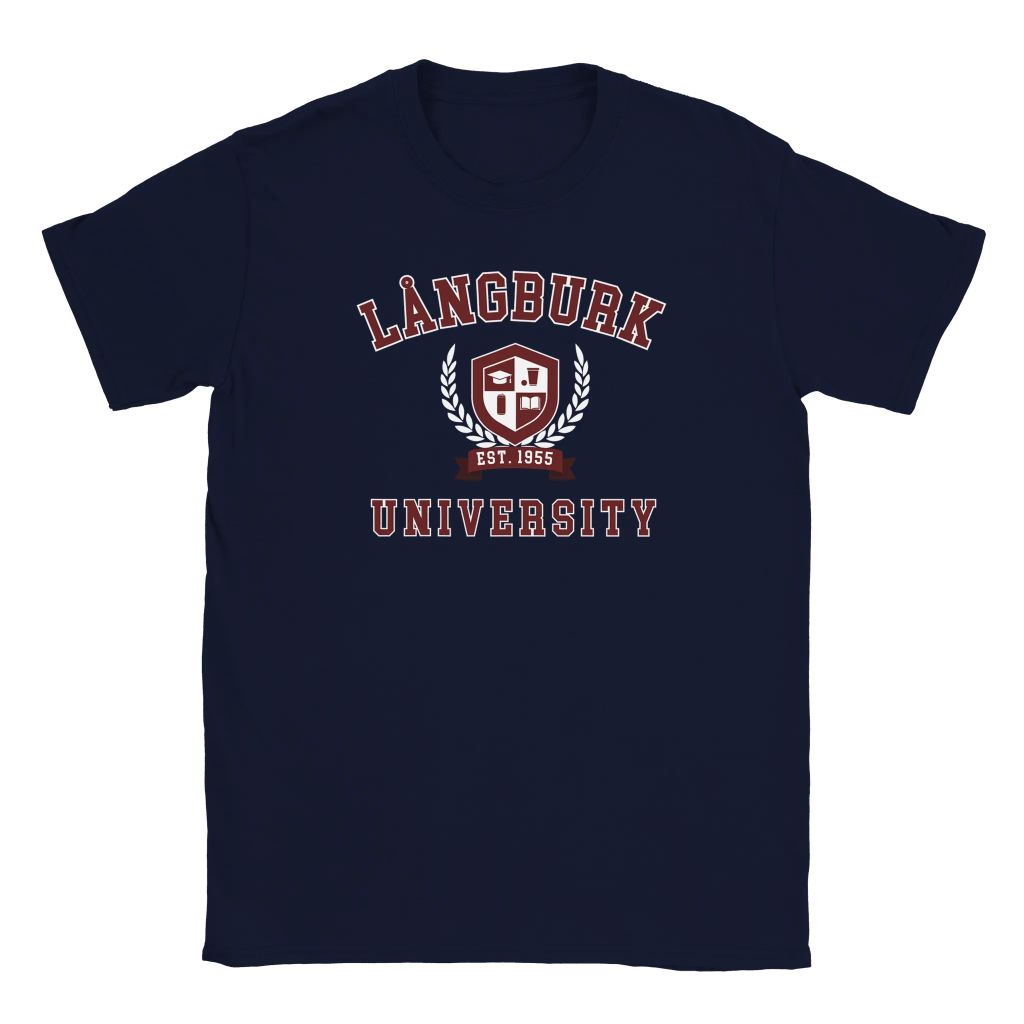 Långburk University Logo  - T-shirt