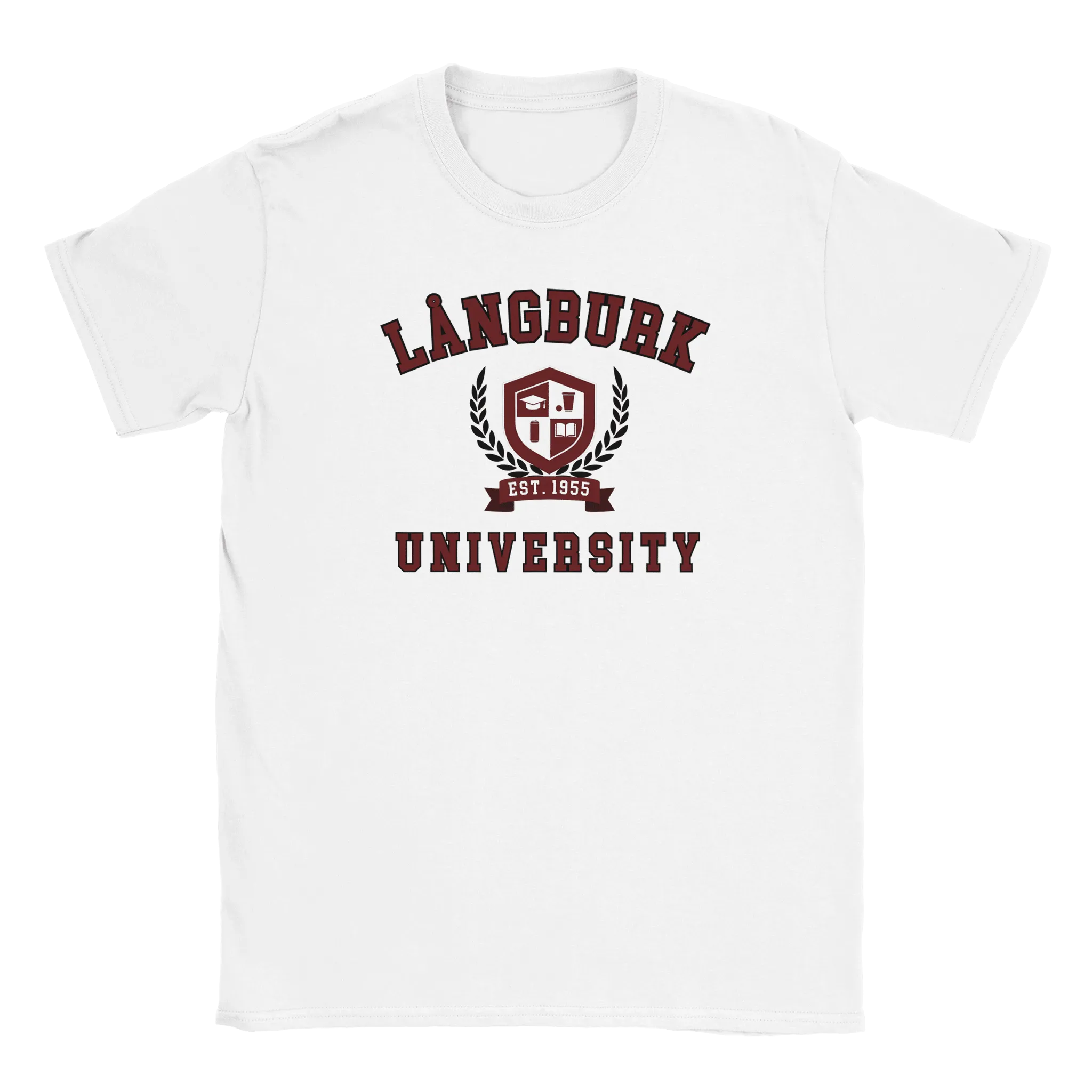 Långburk University Logo  - T-shirt