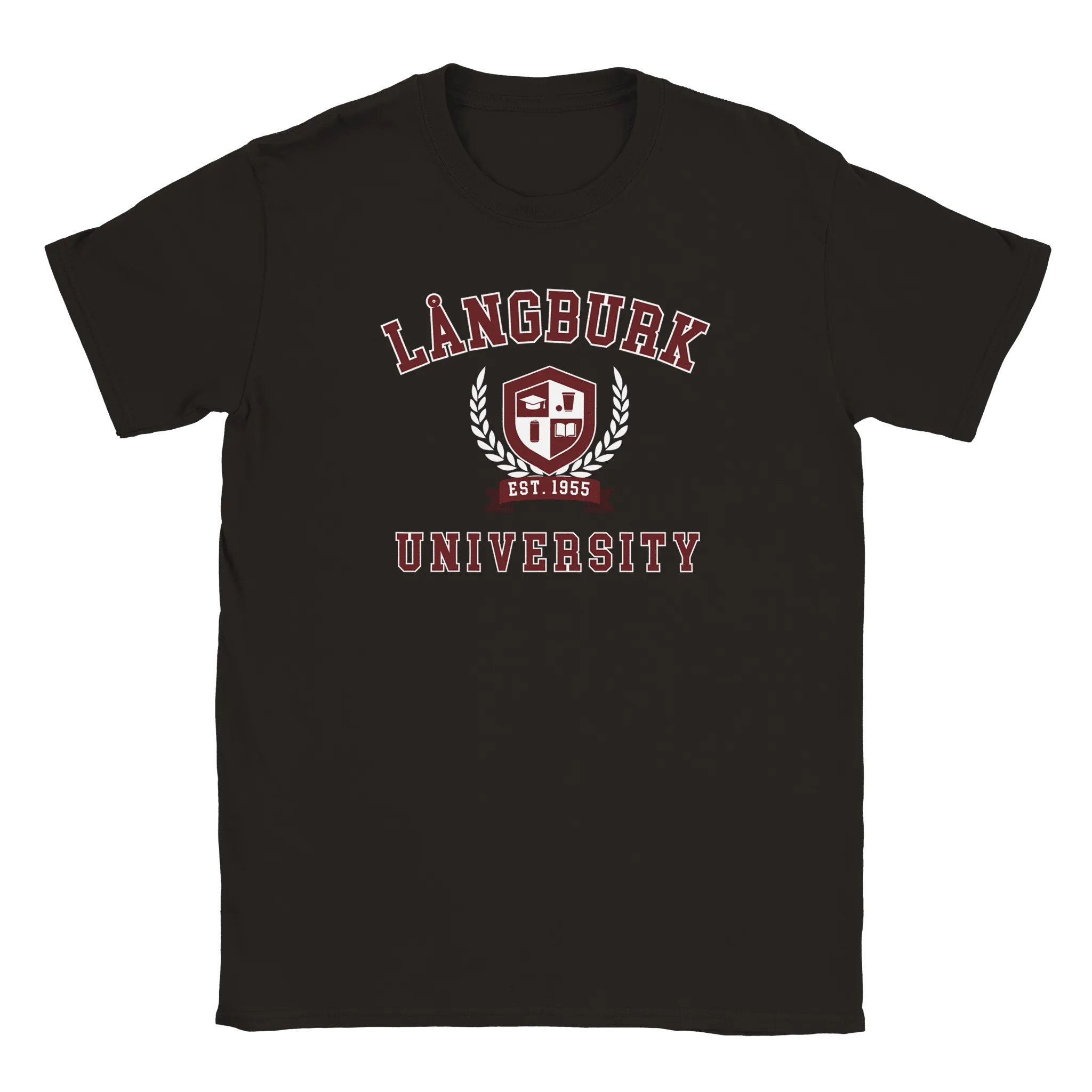 Långburk University Logo  - T-shirt