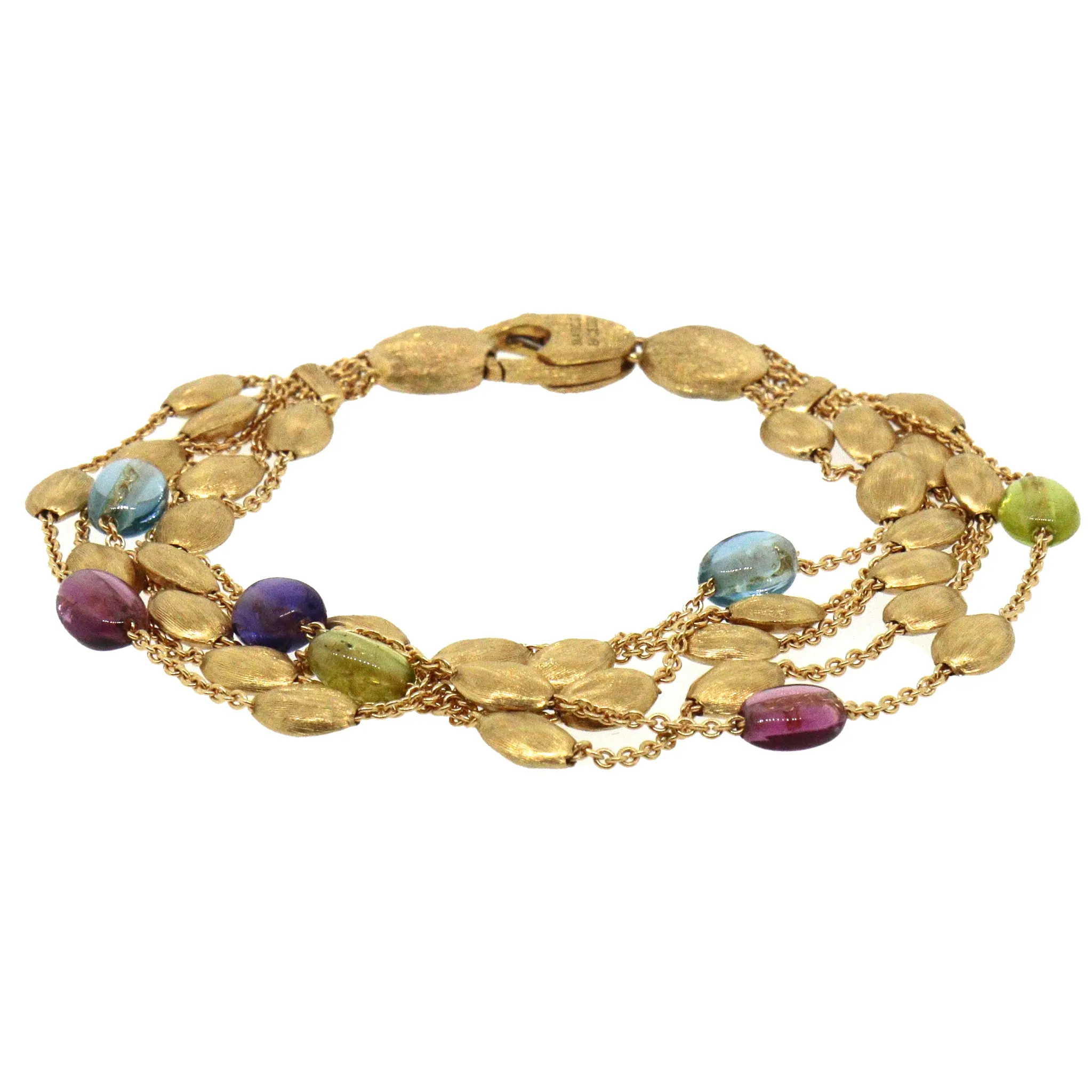 Marco Bicego 18k Yellow Gold Paradise 5 Strands Bracelet