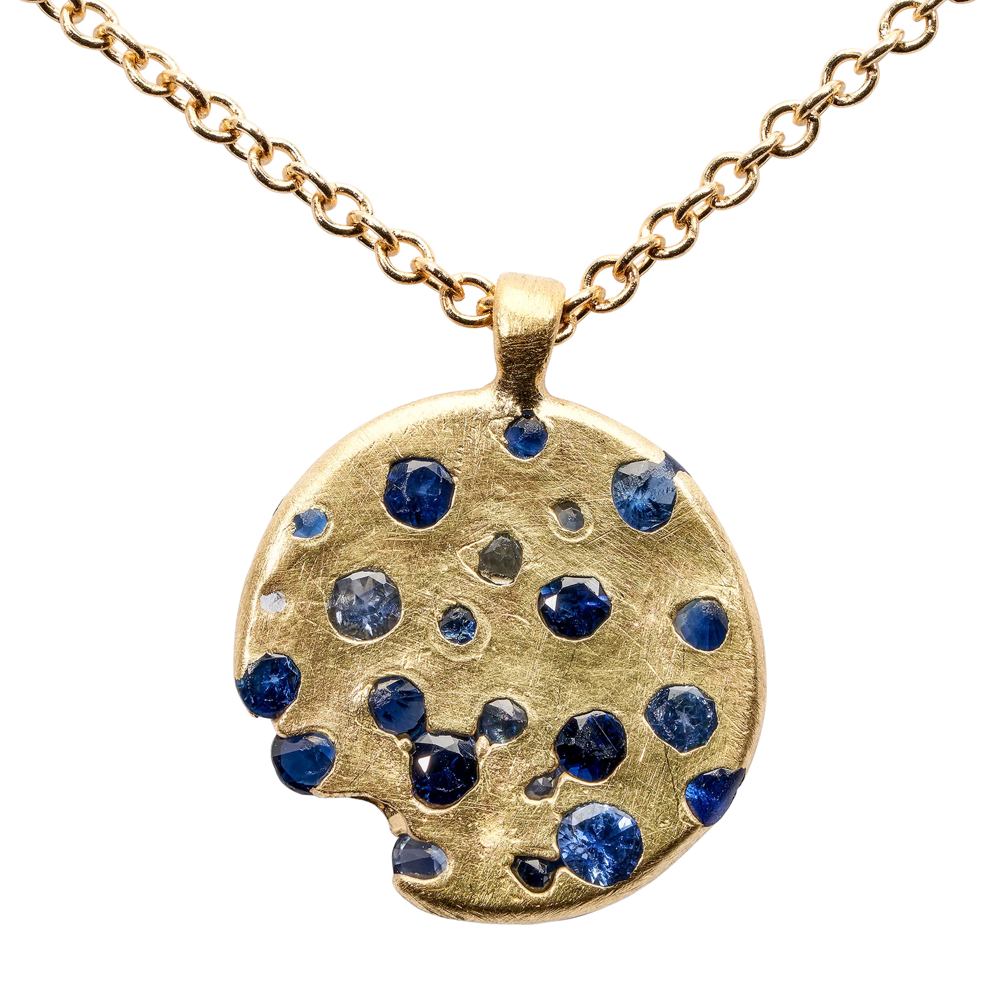 Medium Blue Constellation Necklace - 9669