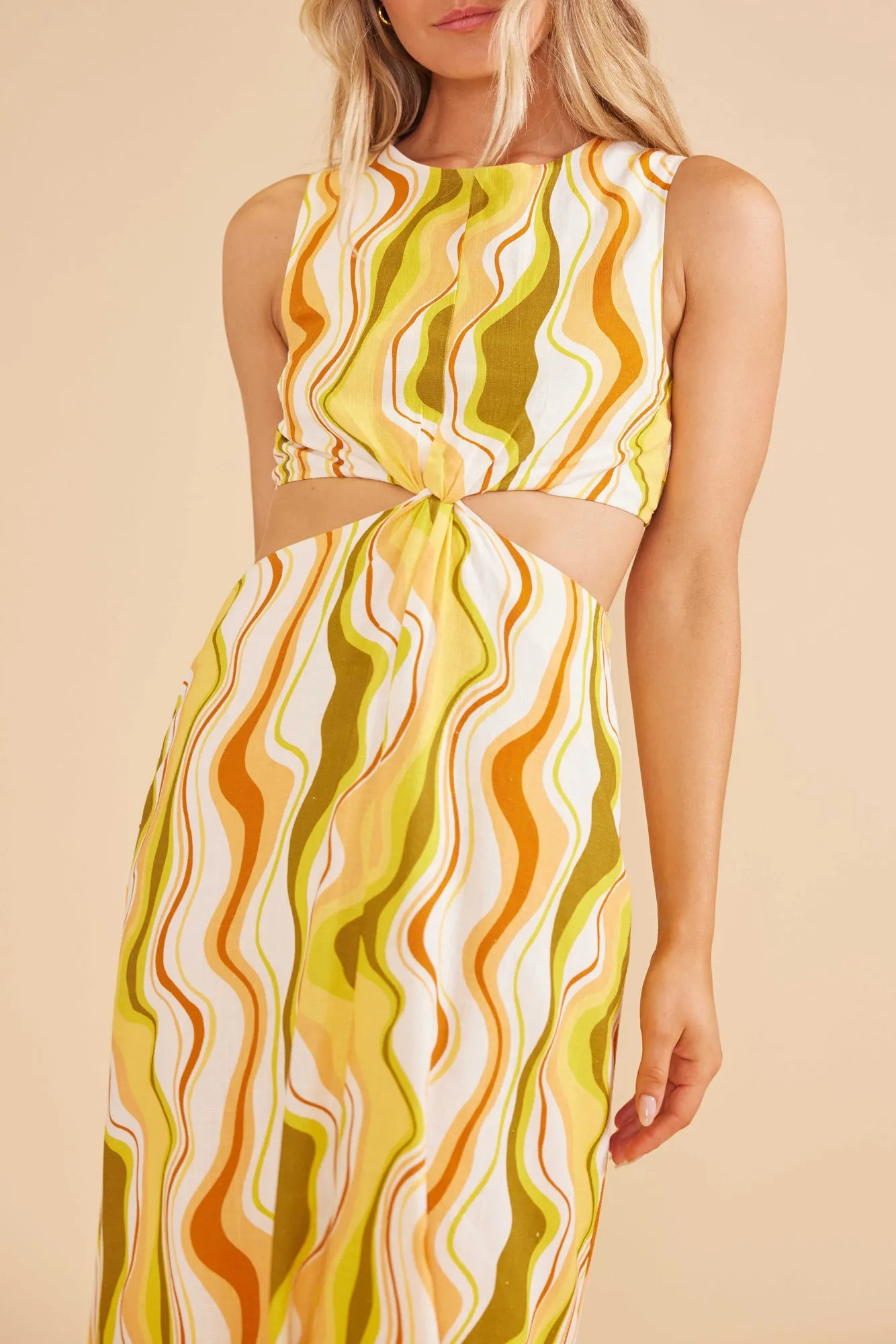 MKP Ziggy Cut Out Midi Dress