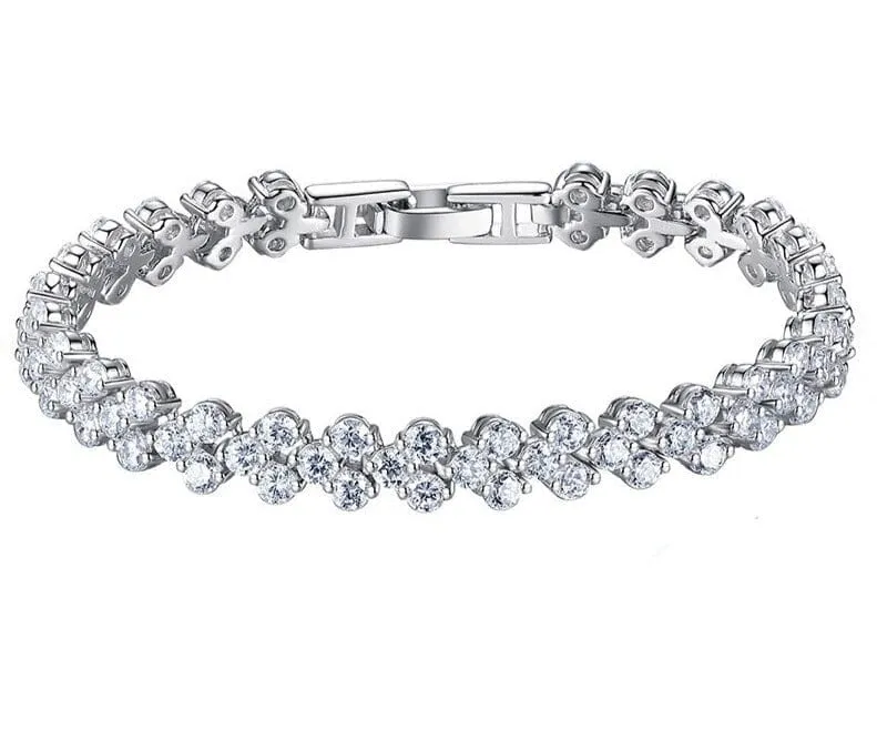 Moissanite Cocktail Bracelet