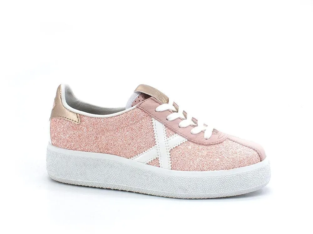 MUNICH Barru Sky 83 Sneaker Glitter Pink White 8295083