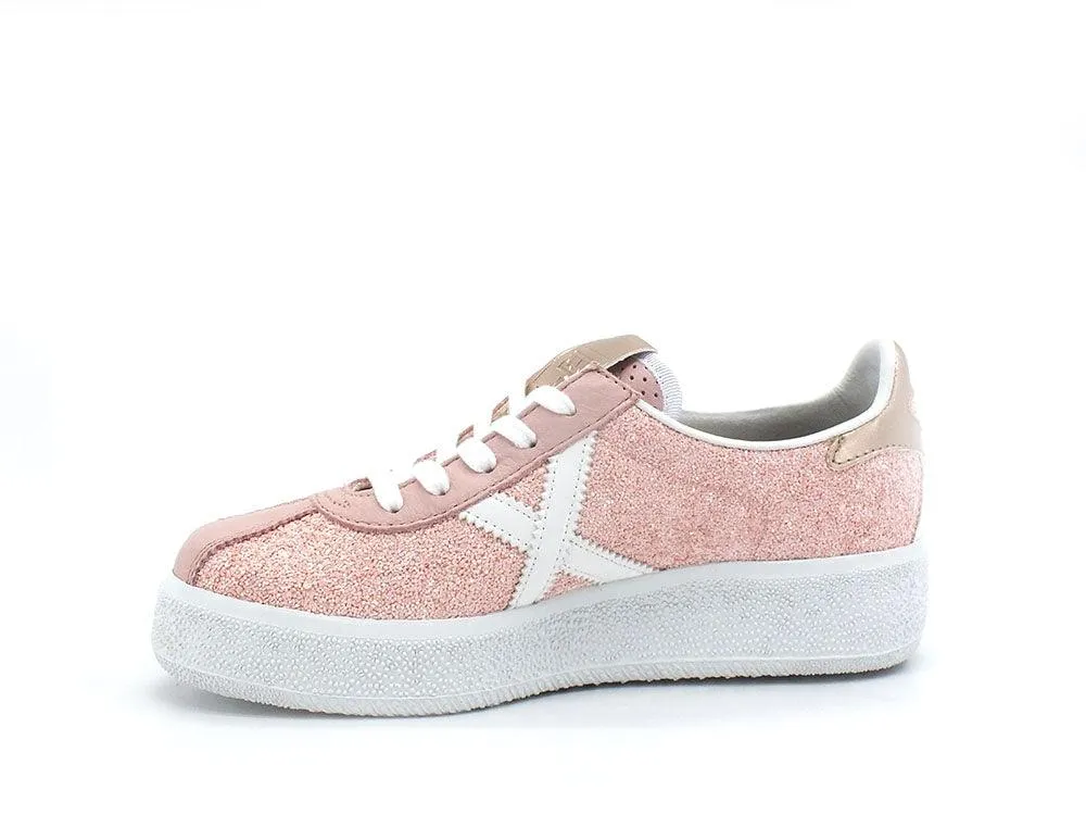 MUNICH Barru Sky 83 Sneaker Glitter Pink White 8295083