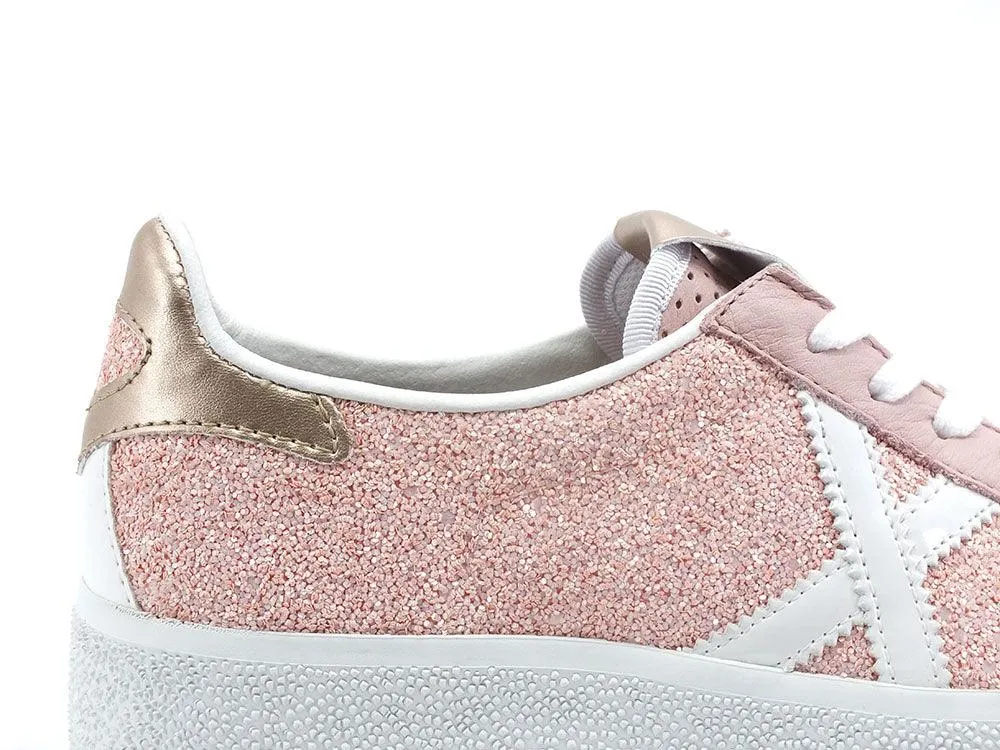 MUNICH Barru Sky 83 Sneaker Glitter Pink White 8295083