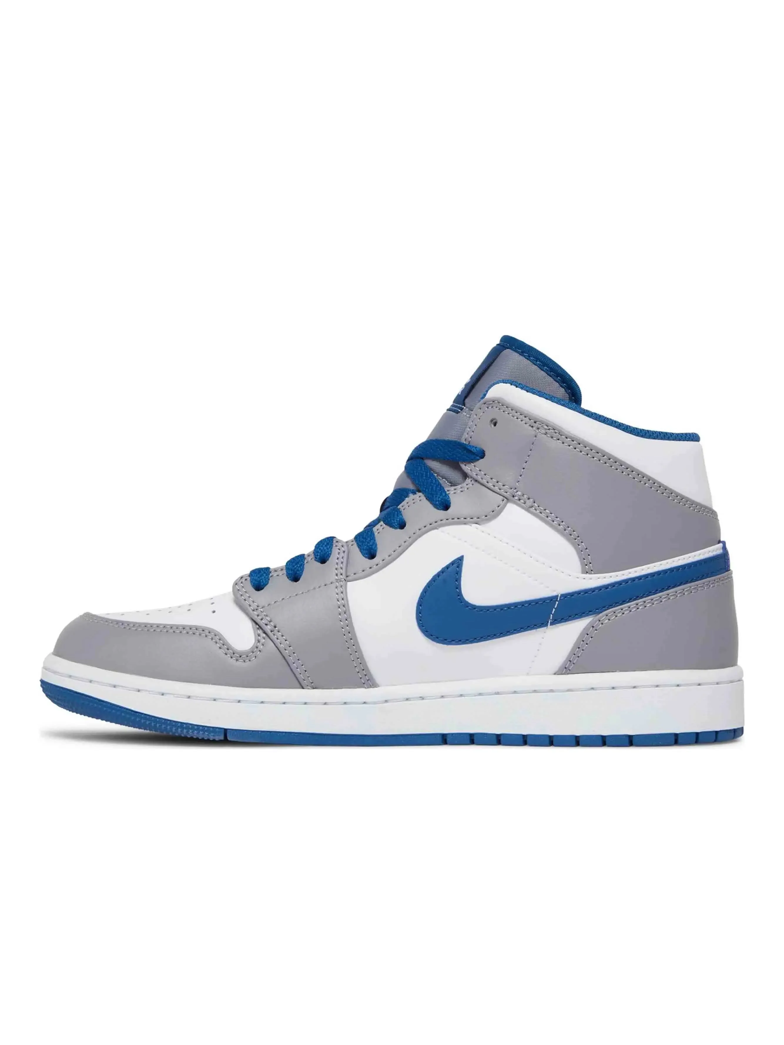 Nike Air Jordan 1 Mid Cement True Blue