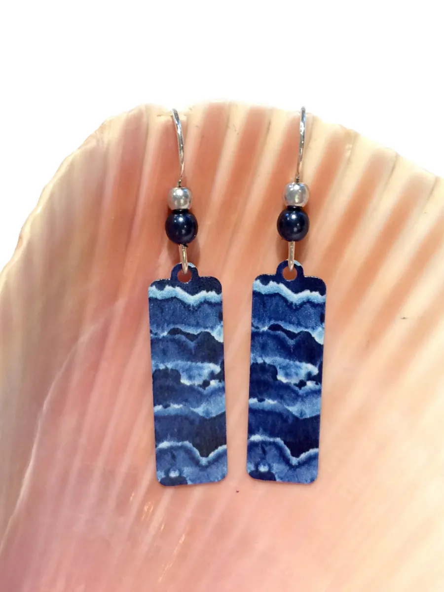 Ocean Waves Earrings by Adajio