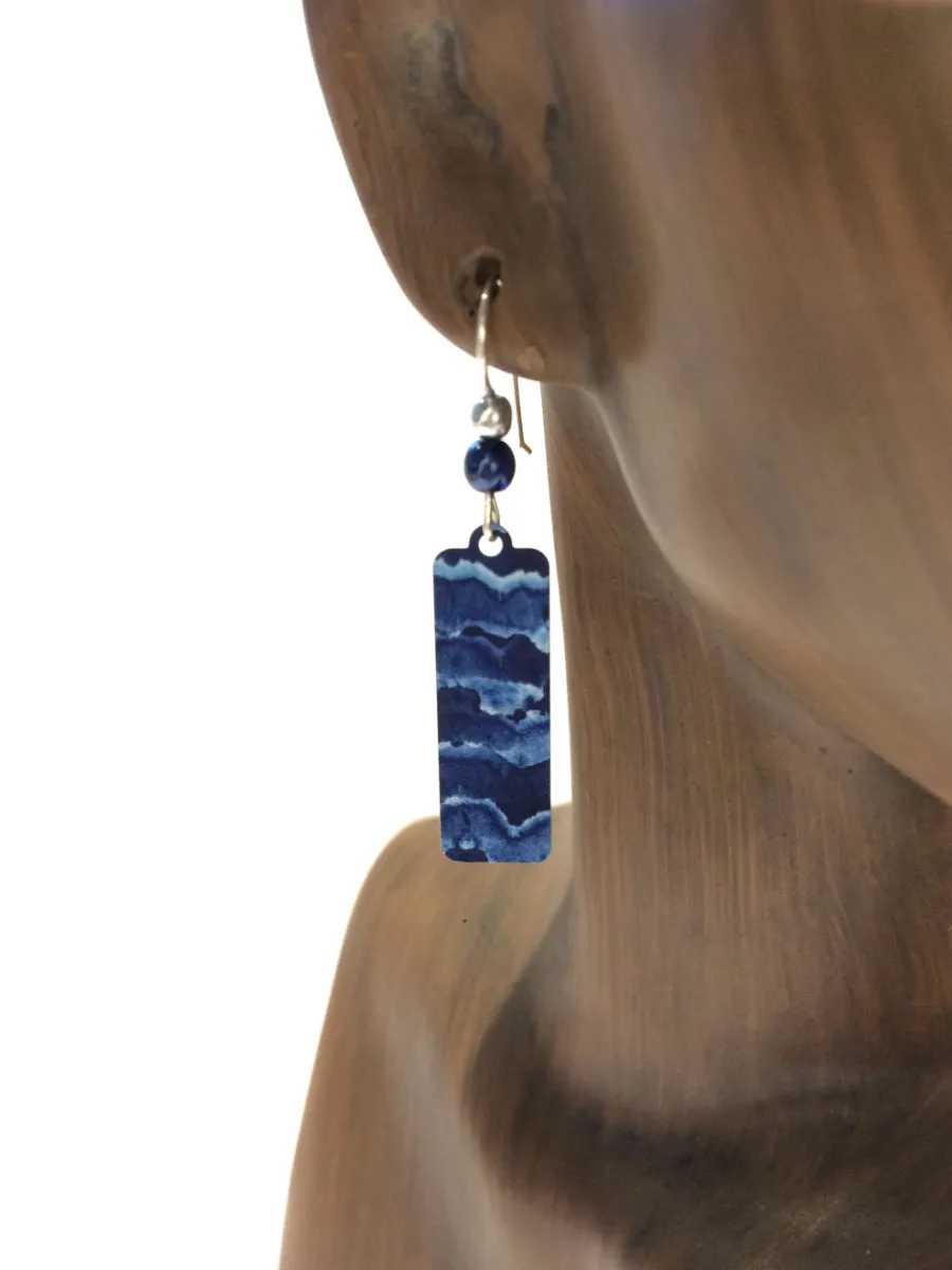 Ocean Waves Earrings by Adajio