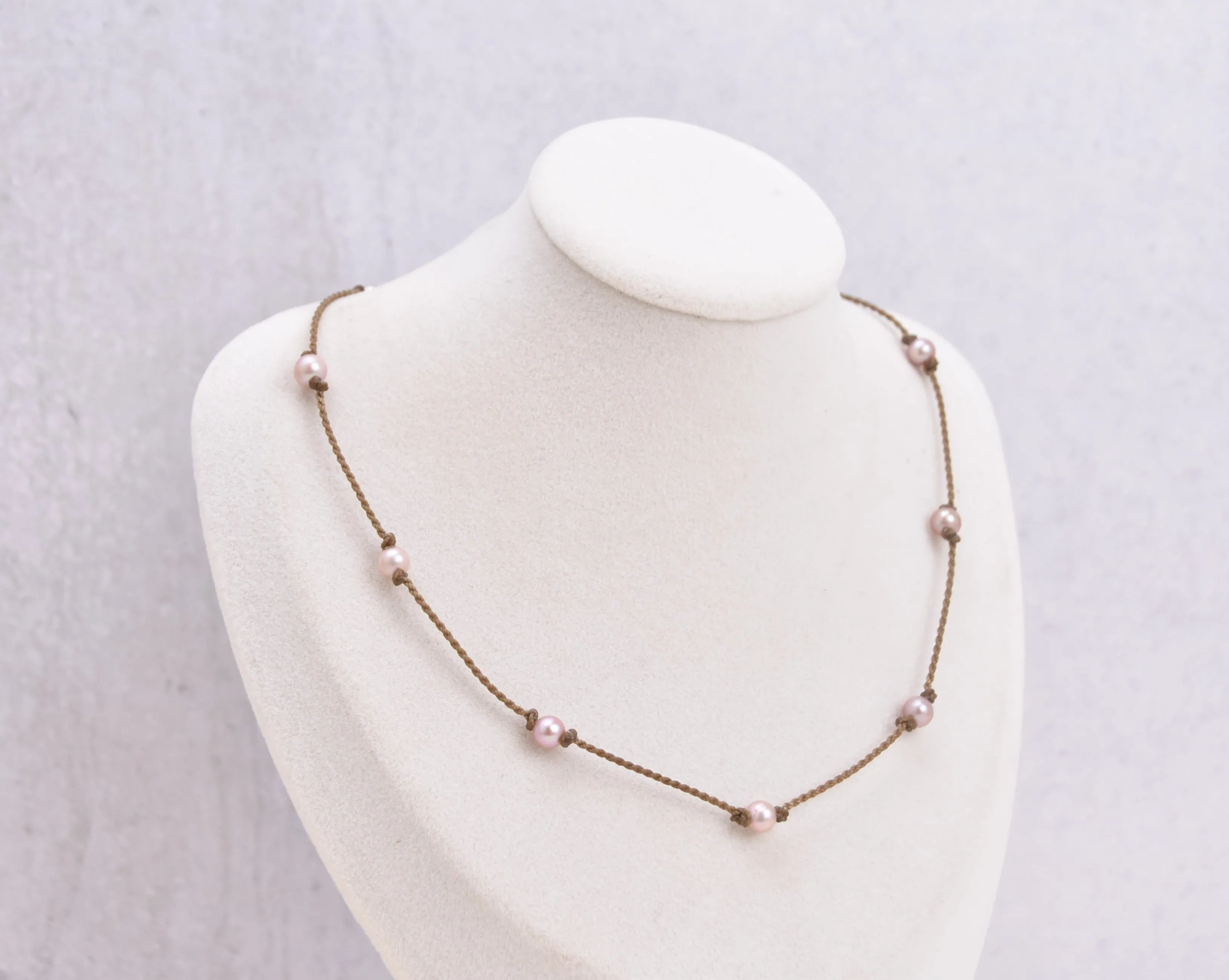 Oval Pearl Princess Necklace