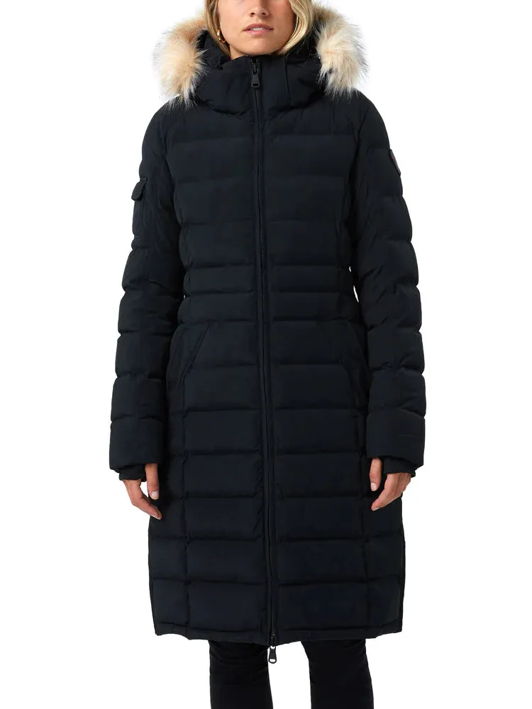 Pajar Womens Ventura Puffer Jacket - BLACK/CRYSTAL