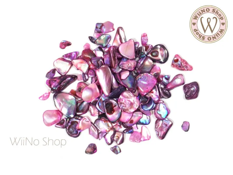 Pink Abalone Shell Natural Gemstones