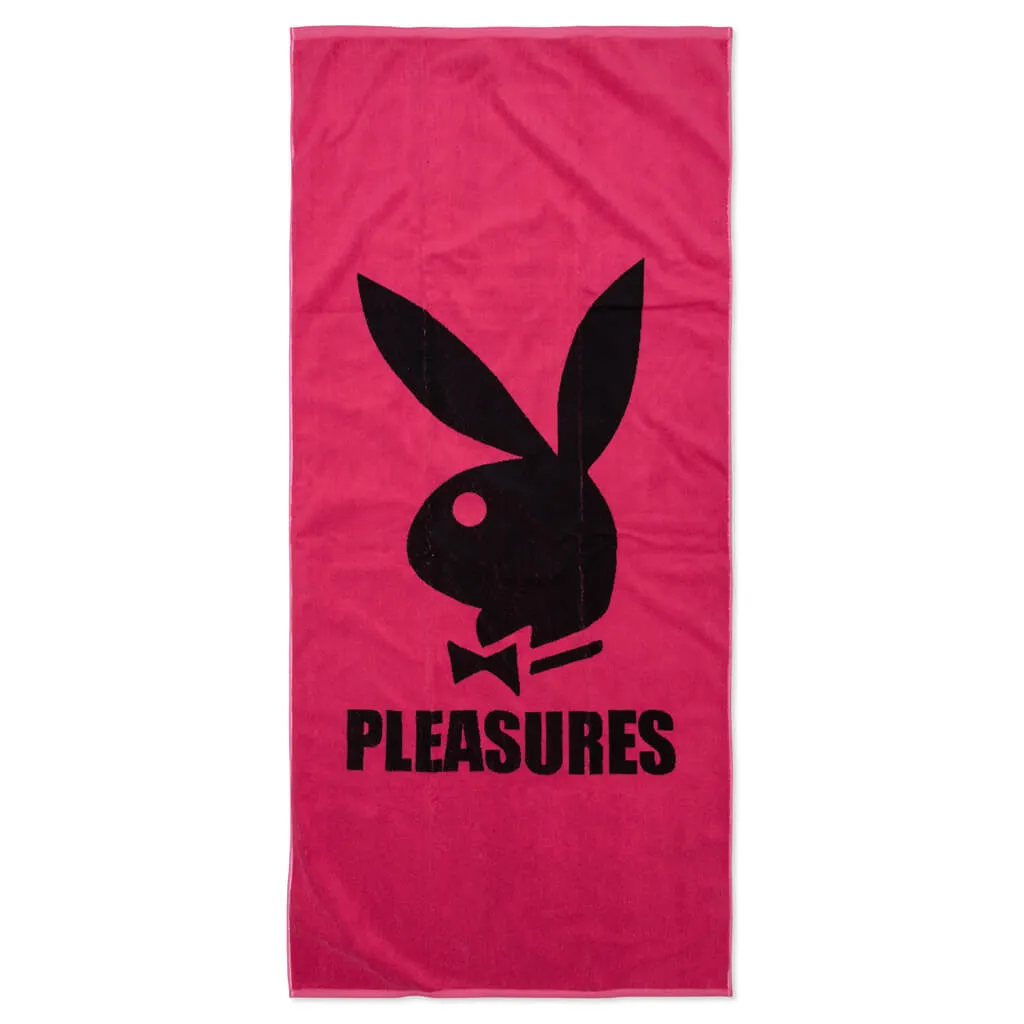 PLEASURES x Playboy Towel - Pink