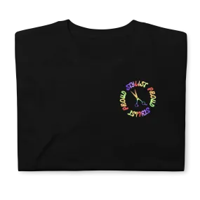 Proud Stylist Rainbow Shears Unisex T-shirt