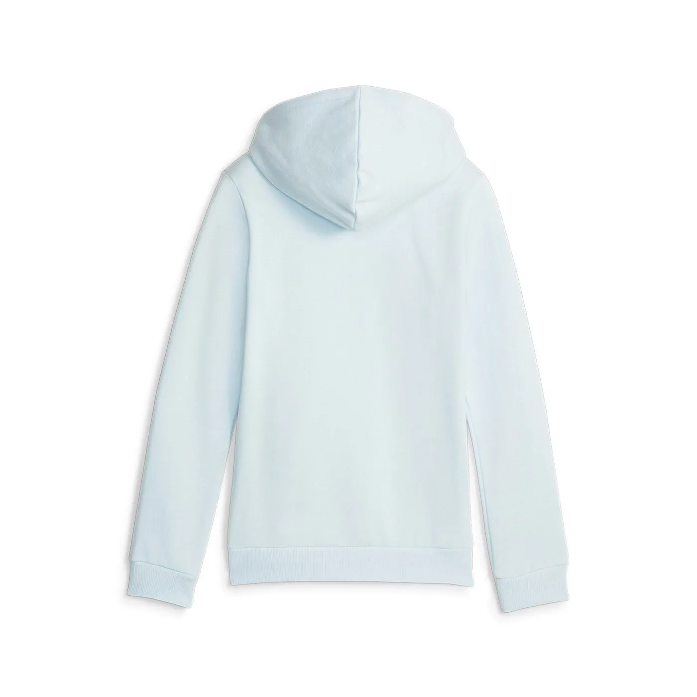 Puma girl's sweatshirt with hood and large Ess logo print 587031-69 light blue