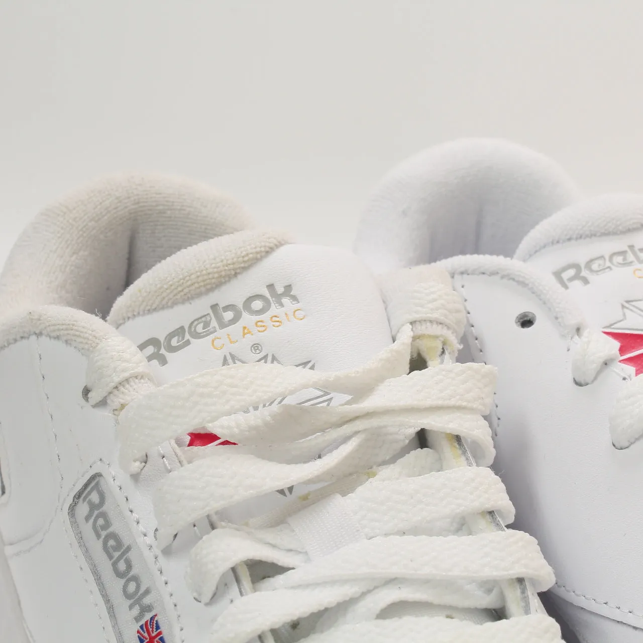 Reebok Club C Double Extra White White Pure Grey Uk Size 4