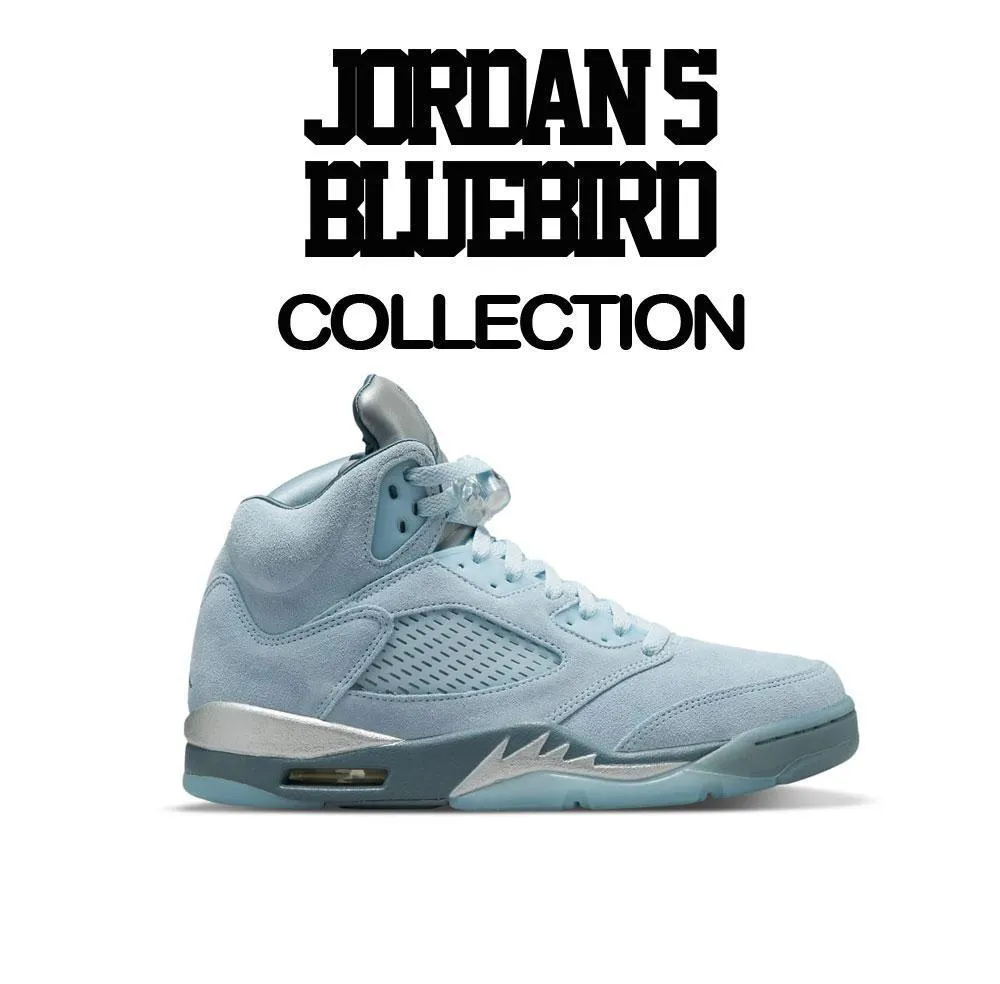 Retro 5 Bluebird Shirt - St. Michael - Light Blue