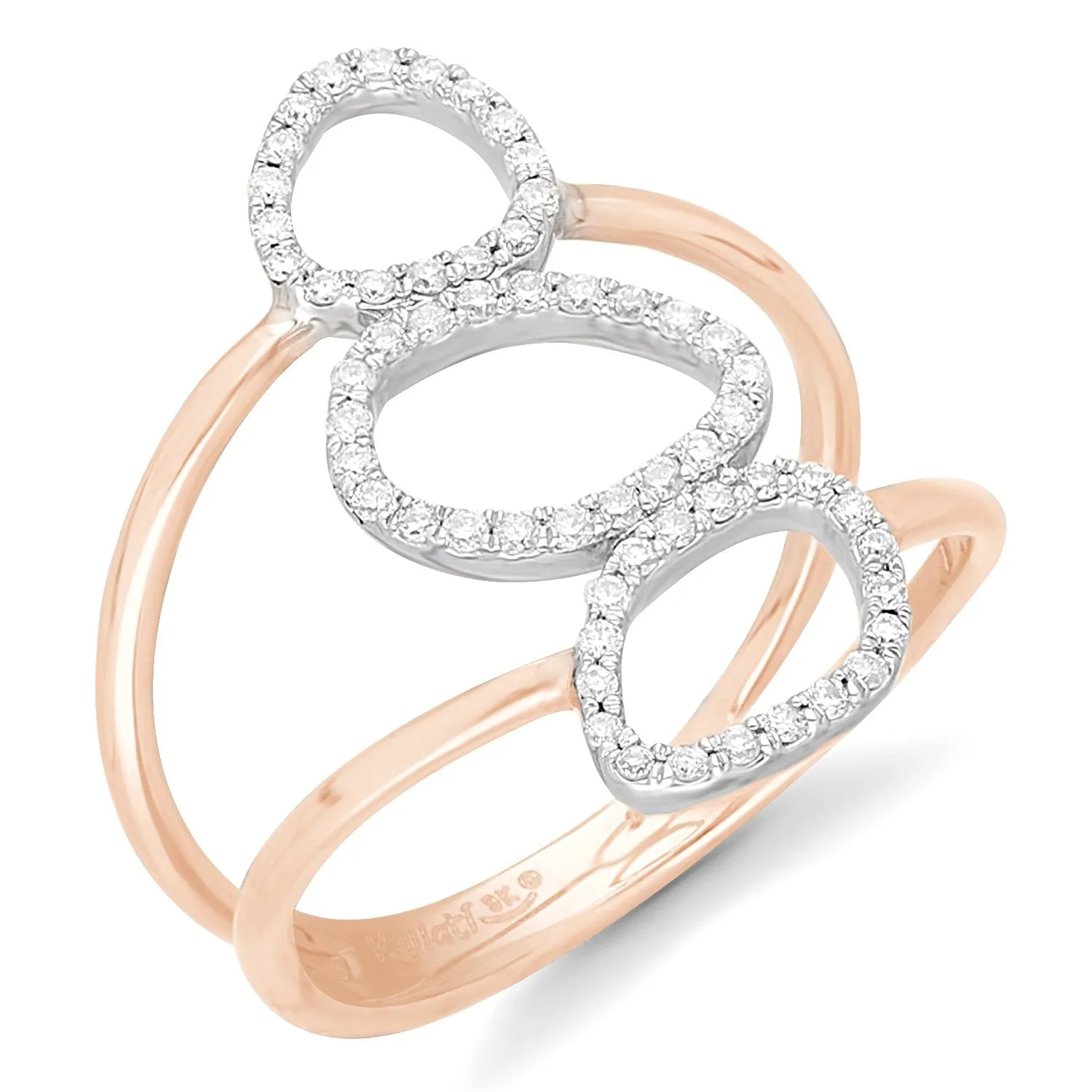 Rose Gold Diamond Eternal Ring