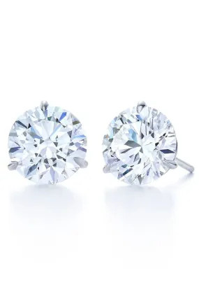 Round Diamond Stud Earrings - 1.40ctw