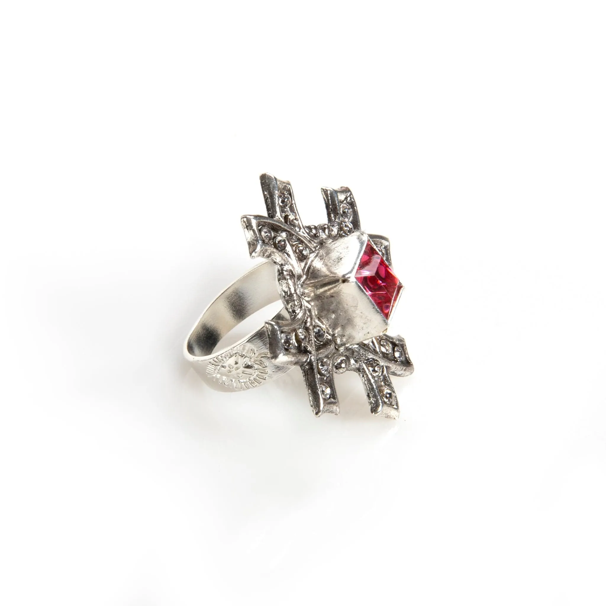 Saint Deco Cross Ring