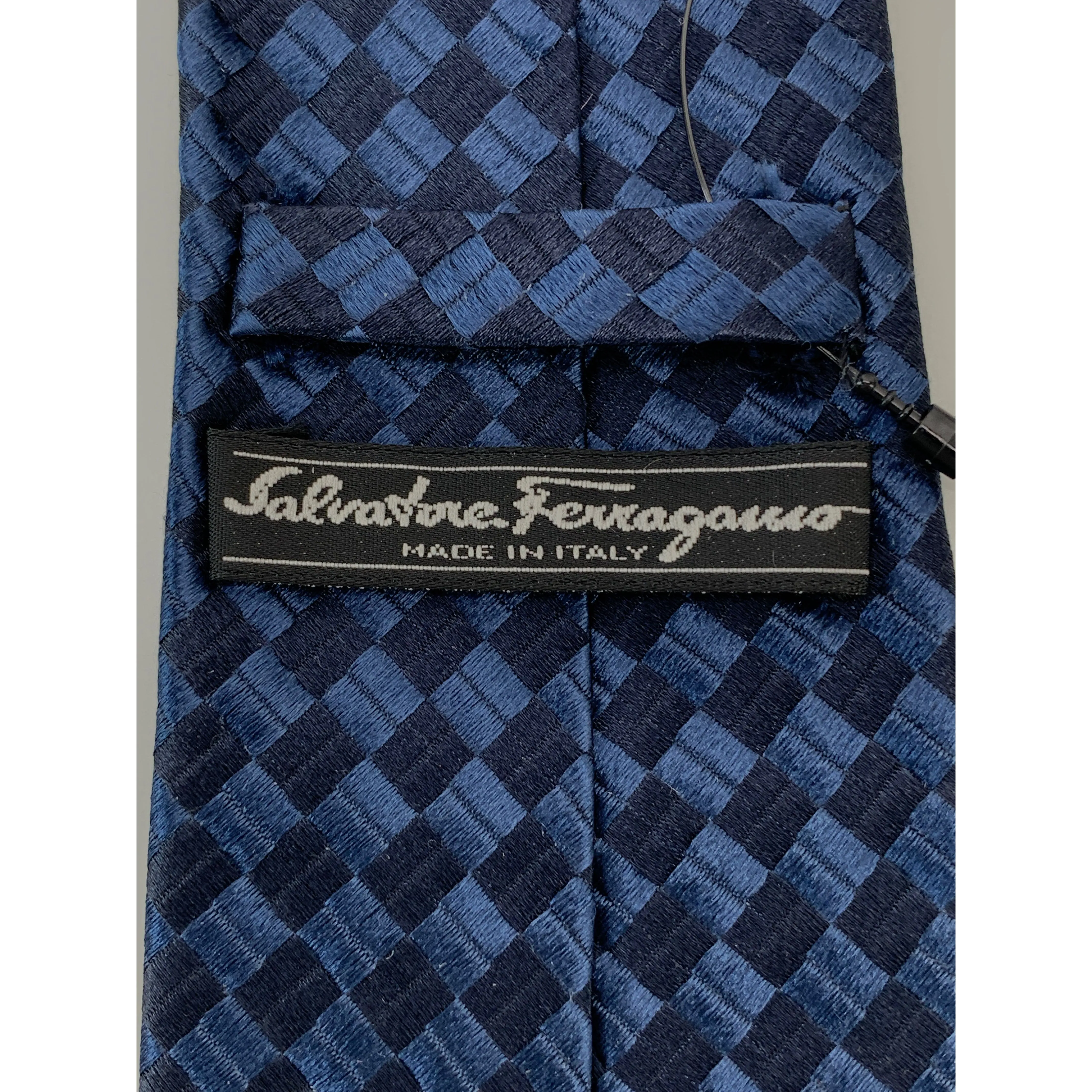 #Salvatore Ferragamo/Tie/BLU/Silk/All Over Print