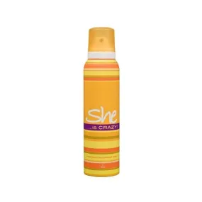 She Is Crazy Body Spray Deodorant Yellow 200ml