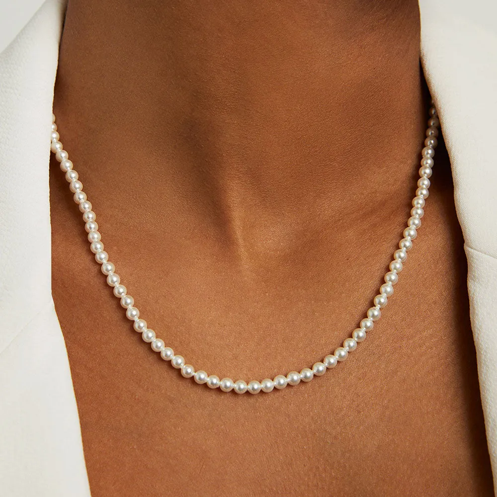 Signature Small Pearl Necklace