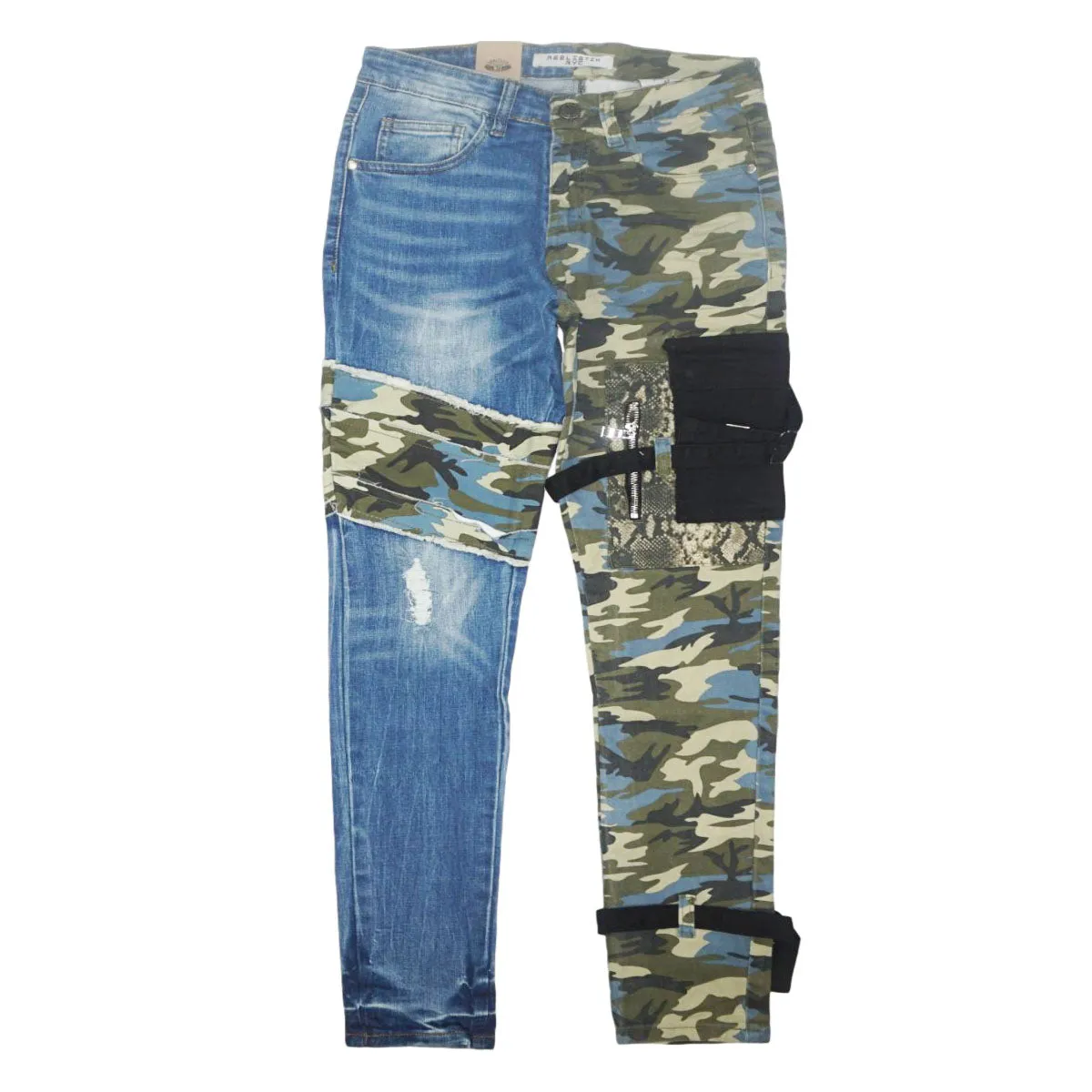 Sinai TECH Camo Stretch Slim Fit ( Blue) /C3