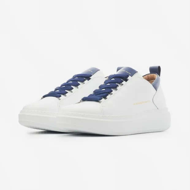 SNEAKERS WEMBLEY MAN WHITE BLUE