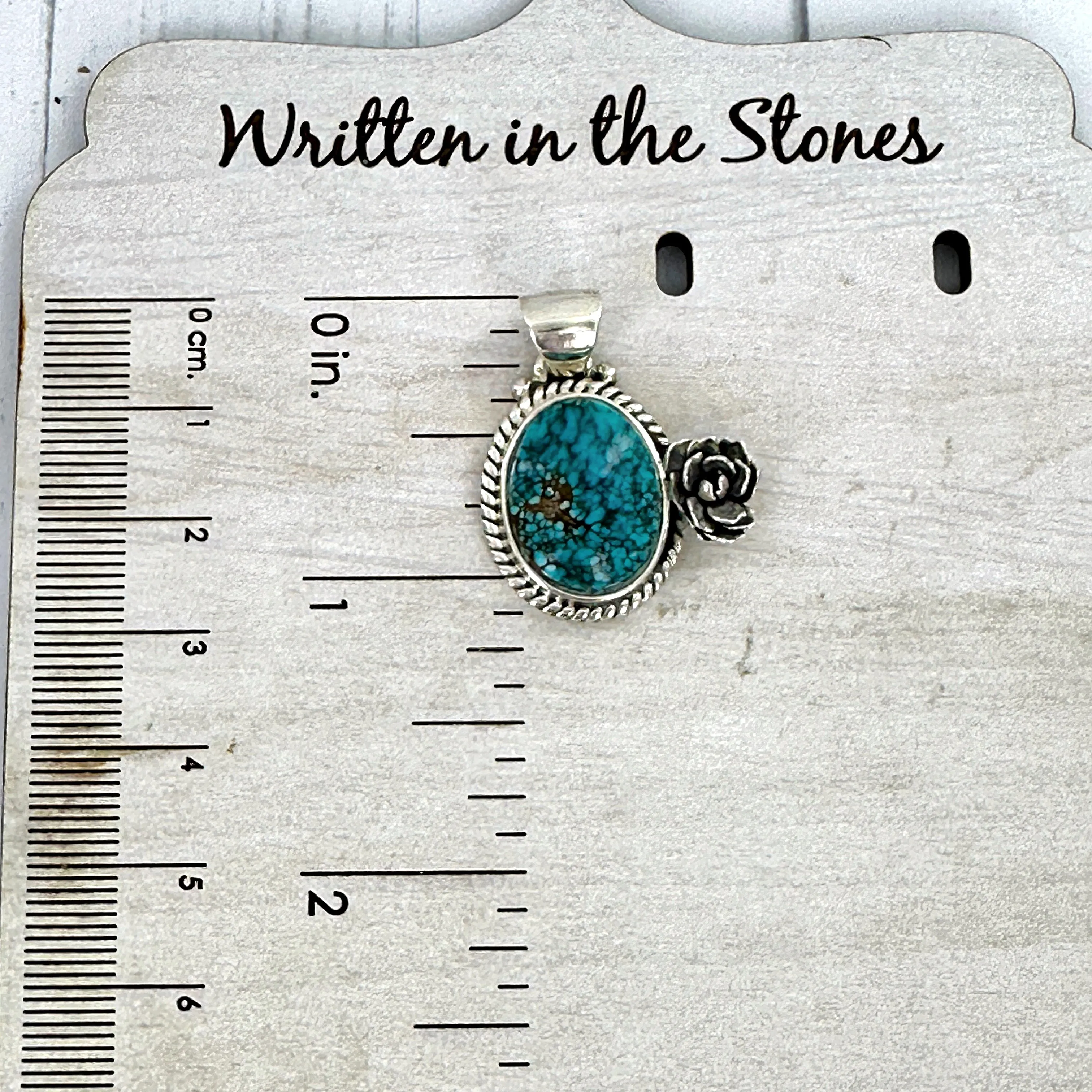 Turquoise & Succulents Pendant