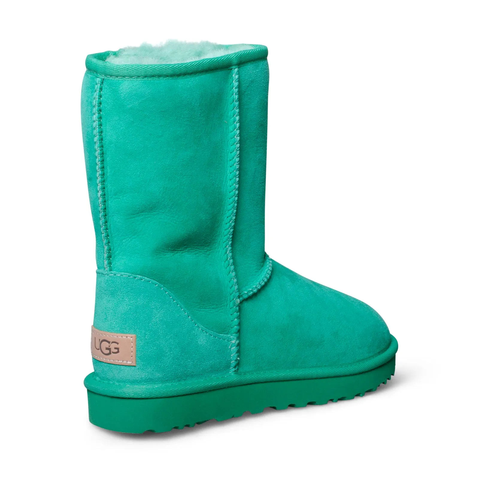 UGG Classic Short II Emerald Green Boots - Women's