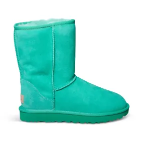 UGG Classic Short II Emerald Green Boots - Women's