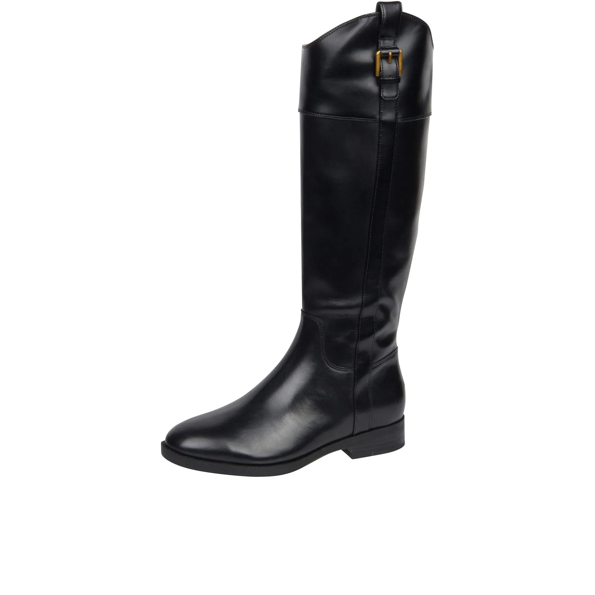 Vionic Womens Phillipa Tall Boot Black Leather