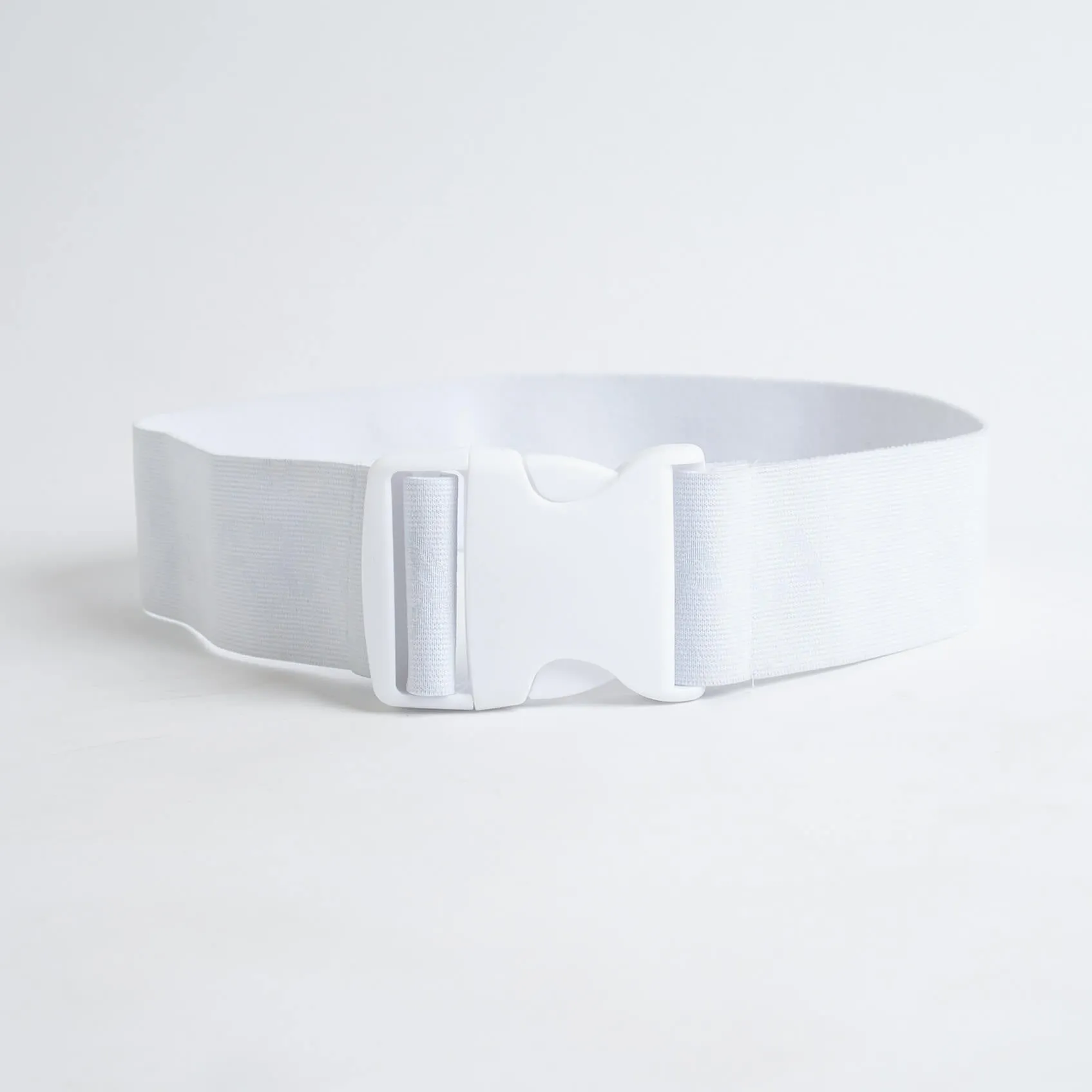 White Elastic Belt