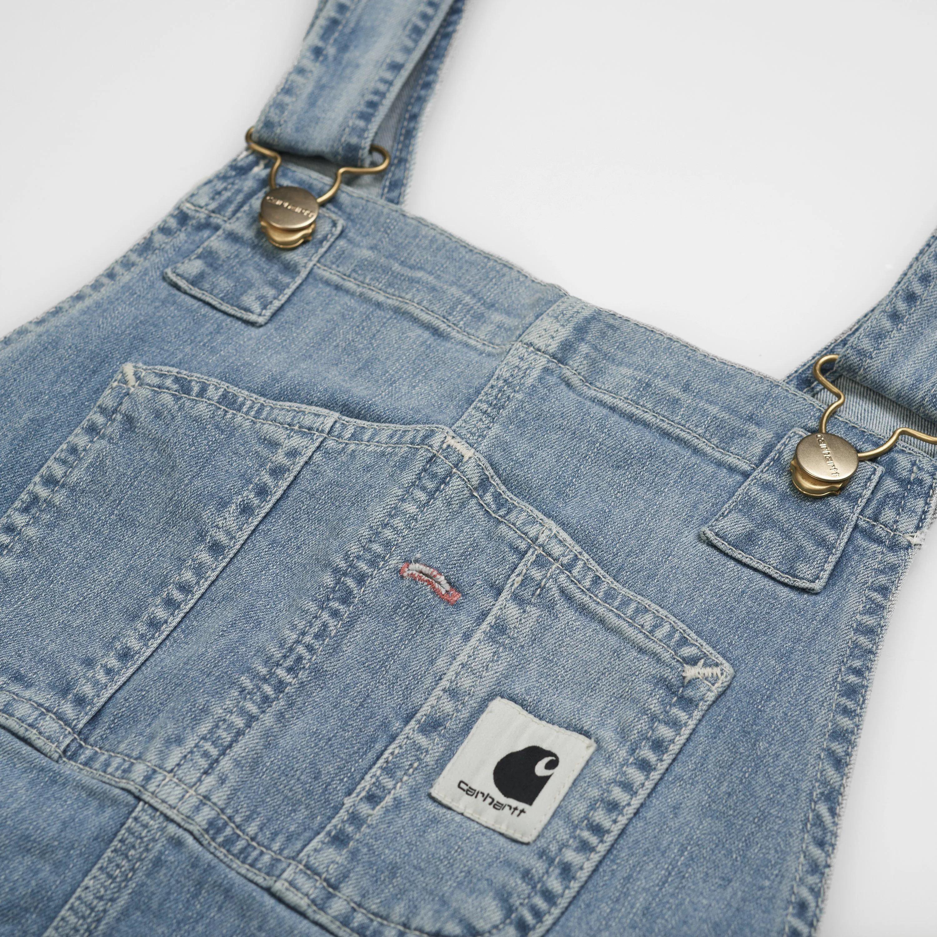 Women's Bib Overall - Stretch Denim | Blue (light stone washed)