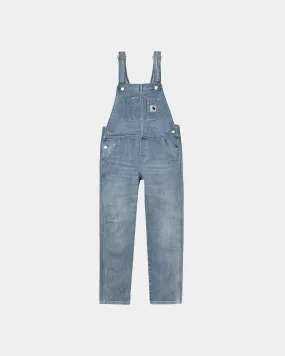 Women's Bib Overall - Stretch Denim | Blue (light stone washed)