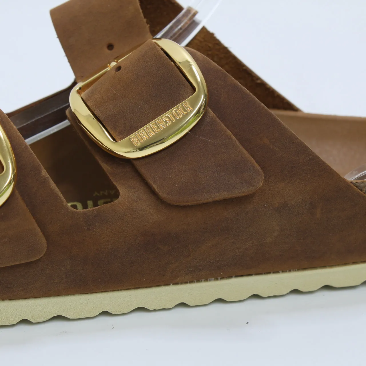 Womens Birkenstock Arzizona Big Buckle Cognac Hex