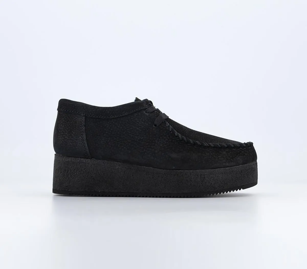 Womens Clarks Originals Wallacraft Lo Black Nubuck