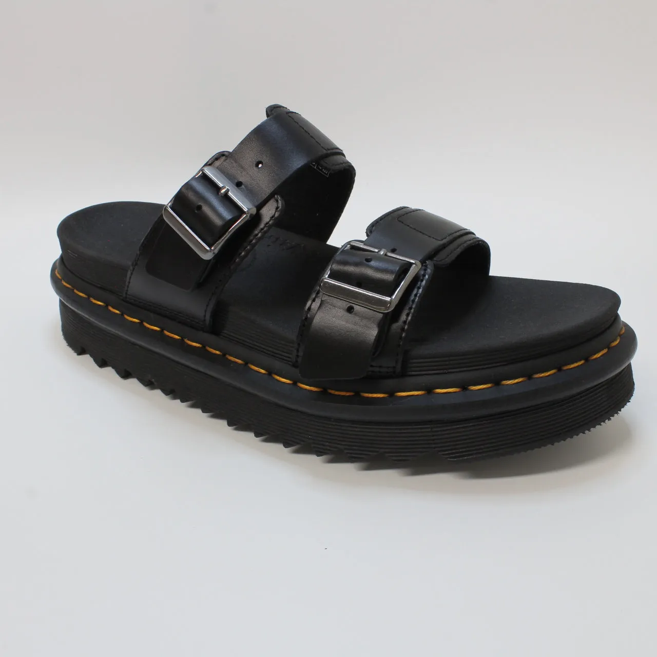 Womens Dr. Martens Myles Sandals Black Brando