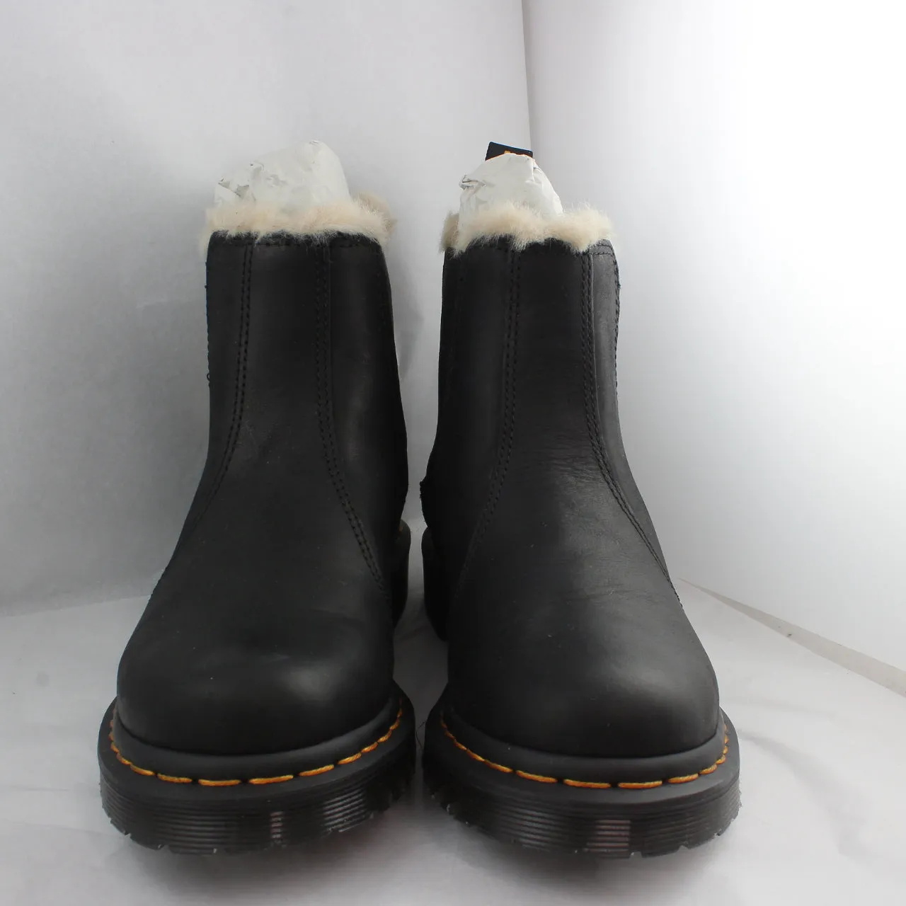 Womens Dr.Martens 2976 Leonore Black Burnished Wyoming