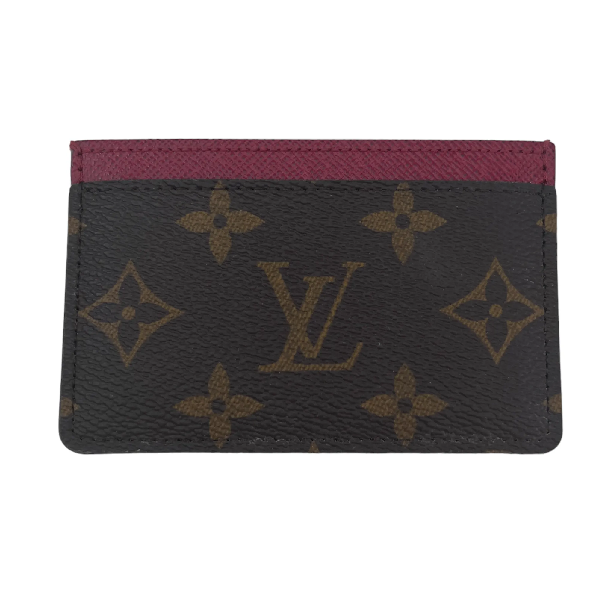 Women's Monogram Card Holder Brown