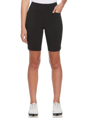 Womens TrueSculpt Pull On Tech Stretch Golf Short