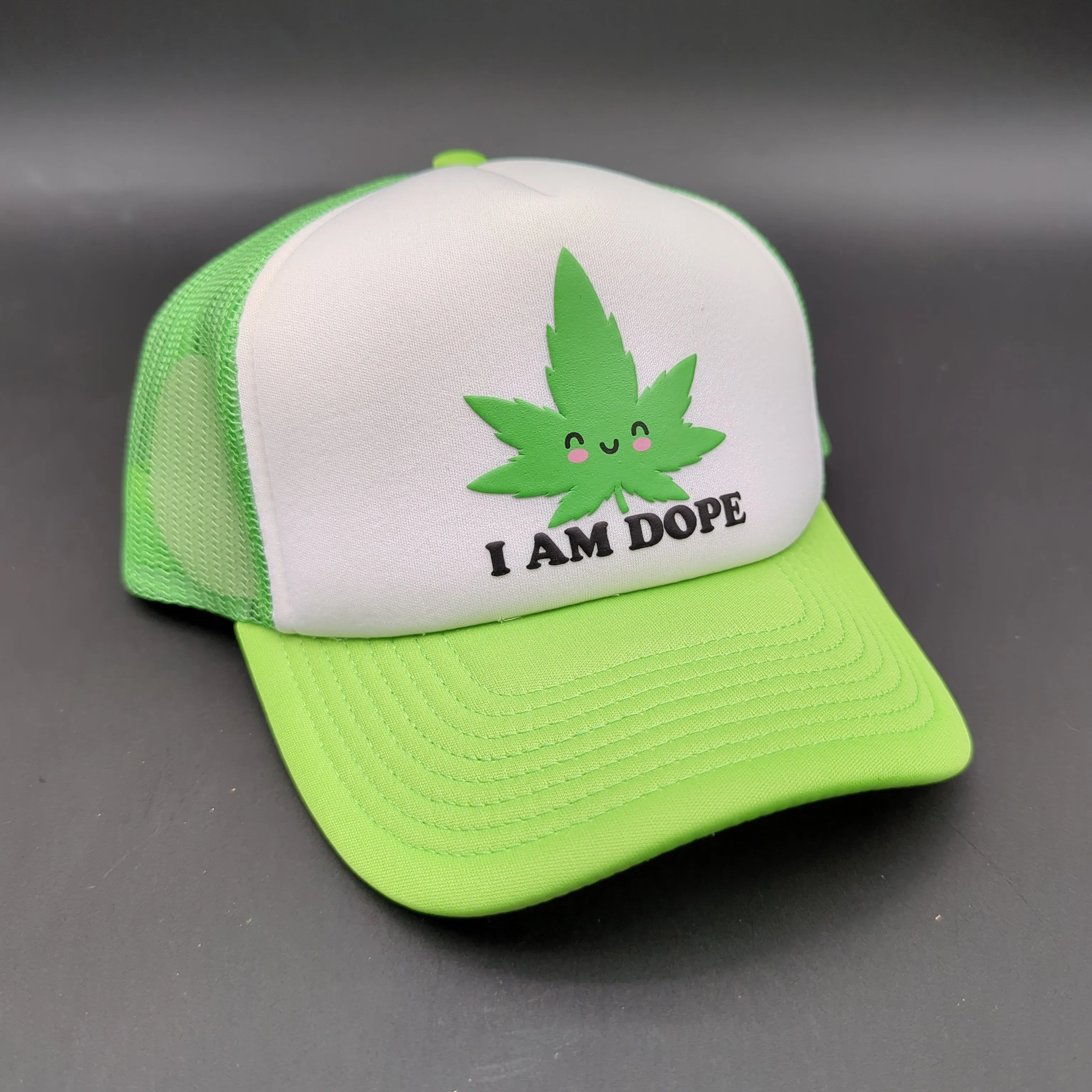 Wood Rocket I Am Dope Snapback Hat